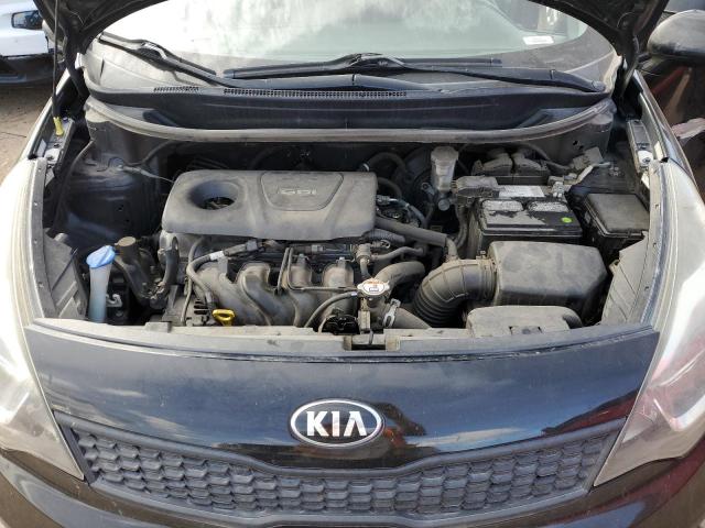 KNADM4A33H6028743 - 2017 KIA RIO LX BLACK photo 11