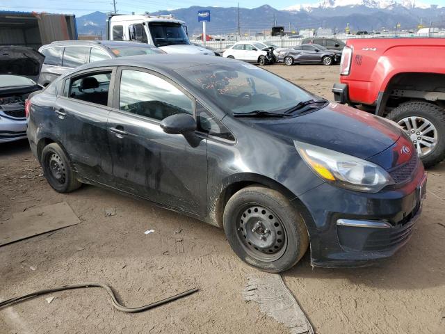 KNADM4A33H6028743 - 2017 KIA RIO LX BLACK photo 4