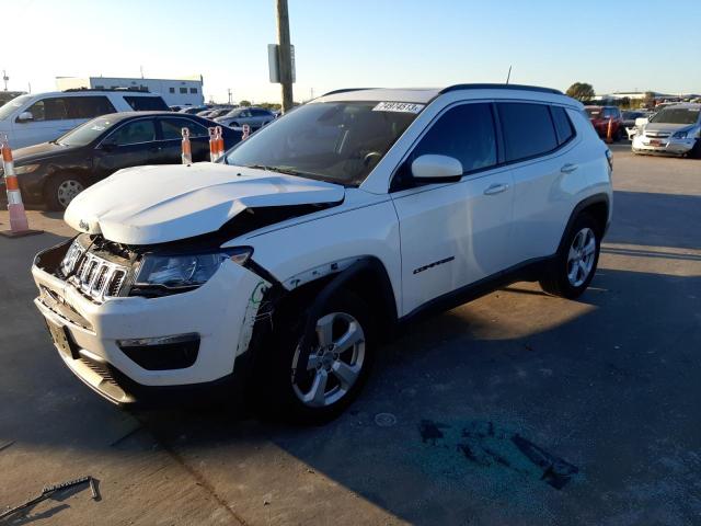 3C4NJCBB2JT228833 - 2018 JEEP COMPASS LATITUDE WHITE photo 1