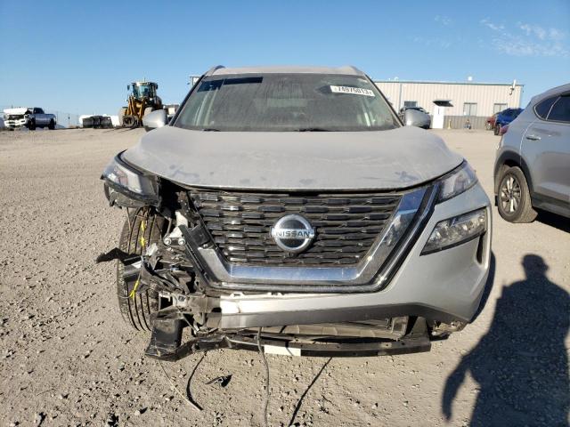 5N1AT3BA9MC828079 - 2021 NISSAN ROGUE SV SILVER photo 5