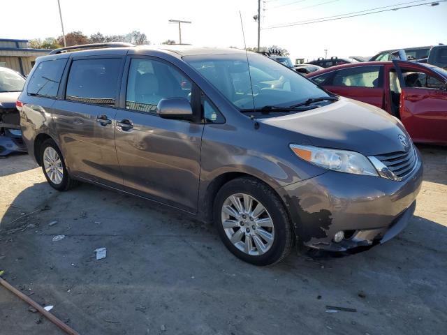 5TDDK3DCXBS002758 - 2011 TOYOTA SIENNA XLE GRAY photo 4