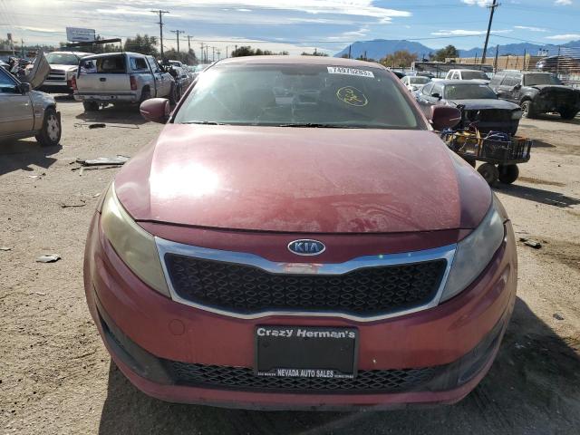 KNAGM4A75B5086074 - 2011 KIA OPTIMA LX RED photo 5