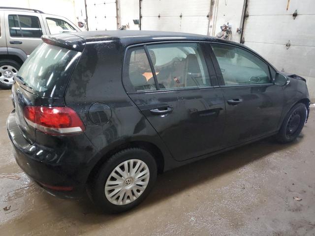 WVWDA7AJ2CW287356 - 2012 VOLKSWAGEN GOLF BLACK photo 3