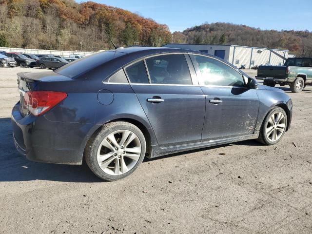 1G1PG5SB9E7108775 - 2014 CHEVROLET CRUZE LTZ GRAY photo 3