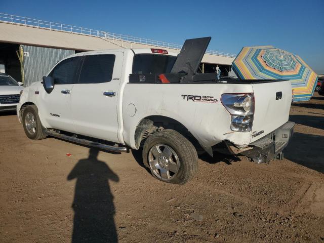 5TFEV58138X034292 - 2008 TOYOTA TUNDRA CREWMAX LIMITED WHITE photo 2