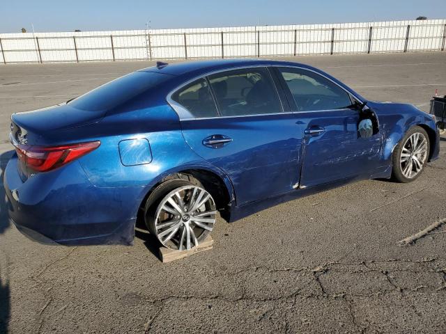 JN1EV7AP9LM208812 - 2020 INFINITI Q50 PURE BLUE photo 3