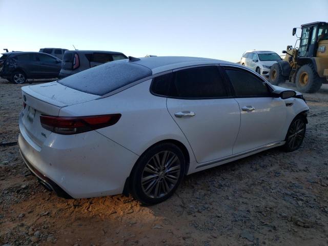 5XXGV4L24JG221508 - 2018 KIA OPTIMA SXL WHITE photo 3