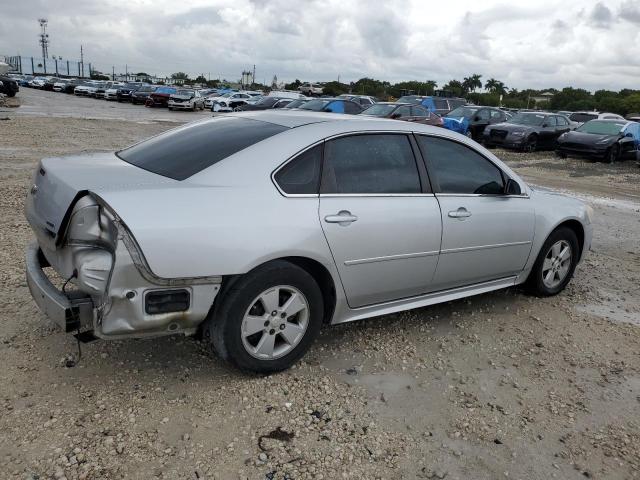 2G1WG5EK1B1302765 - 2011 CHEVROLET IMPALA LT SILVER photo 3