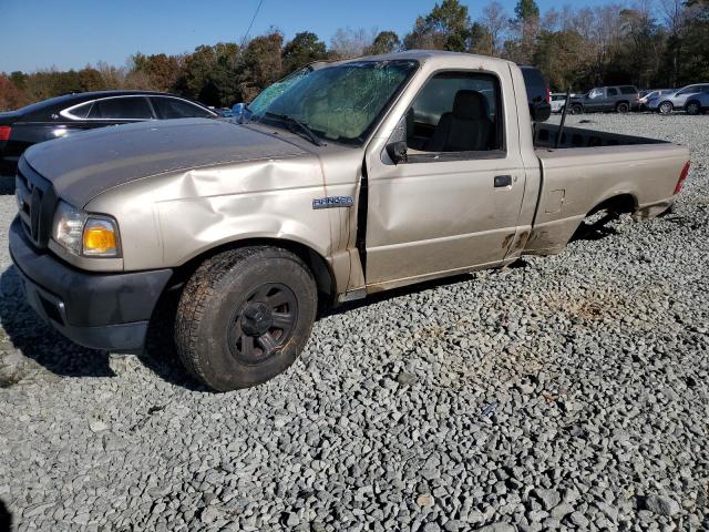 1FTYR10D57PA04385 - 2007 FORD RANGER TAN photo 1