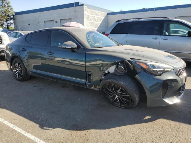 KNAE35LD6N6103059 - 2022 KIA STINGER GT LINE TEAL photo 4