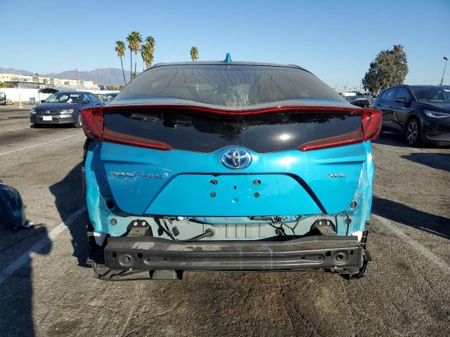 JTDKAMFP2M3174920 - 2021 TOYOTA PRIUS PRIM LE TURQUOISE photo 6