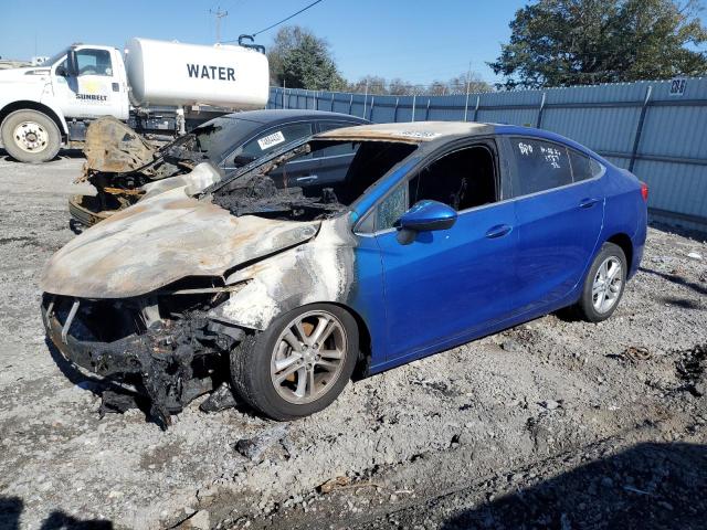 1G1BE5SM9H7263557 - 2017 CHEVROLET CRUZE LT BLUE photo 1