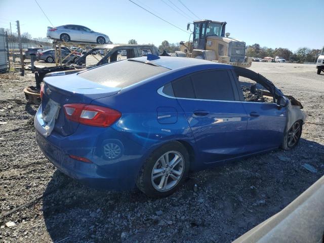 1G1BE5SM9H7263557 - 2017 CHEVROLET CRUZE LT BLUE photo 3