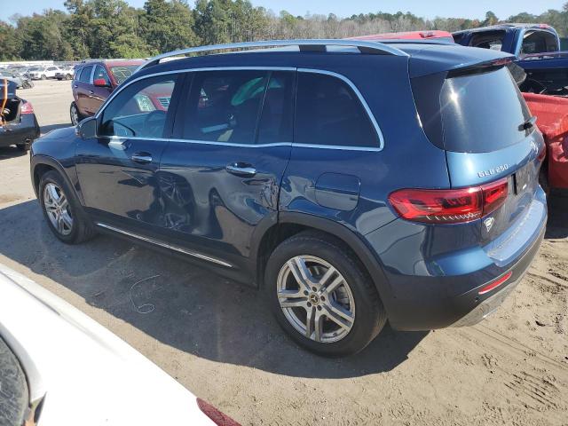 W1N4M4HB8LW043210 - 2020 MERCEDES-BENZ GLB 250 4MATIC BLUE photo 2