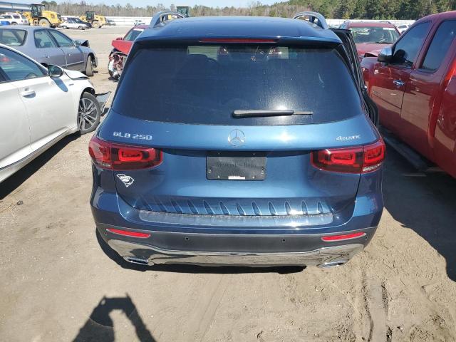 W1N4M4HB8LW043210 - 2020 MERCEDES-BENZ GLB 250 4MATIC BLUE photo 6