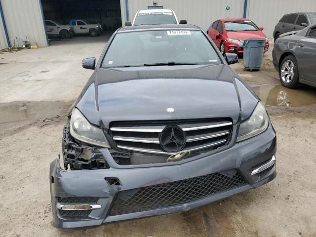 WDDGF4HB5ER309207 - 2014 MERCEDES-BENZ C 250 CHARCOAL photo 5