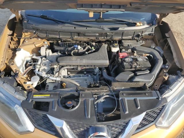 5N1AT2MV3EC766075 - 2014 NISSAN ROGUE S GOLD photo 11