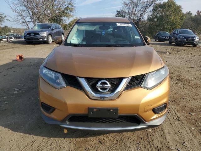 5N1AT2MV3EC766075 - 2014 NISSAN ROGUE S GOLD photo 5