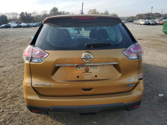 5N1AT2MV3EC766075 - 2014 NISSAN ROGUE S GOLD photo 6