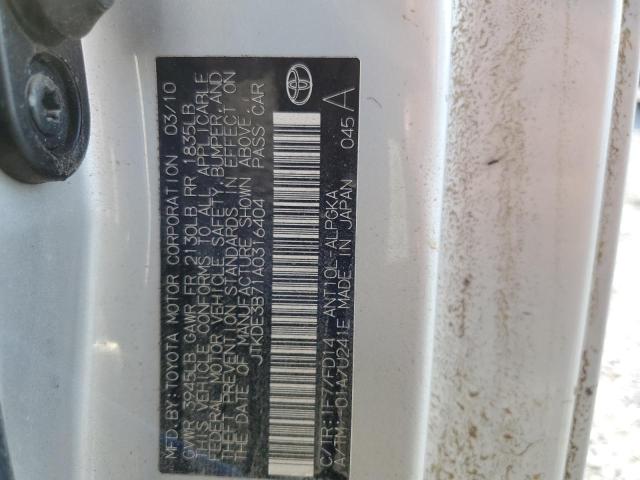 JTKDE3B71A0316404 - 2010 TOYOTA SCION TC ვერცხლისფერი ფოტო 13