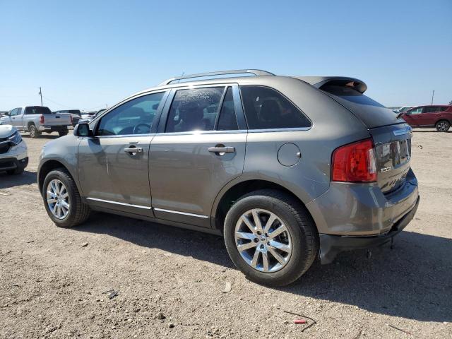 2FMDK3KC0DBE07126 - 2013 FORD EDGE LIMITED GRAY photo 2