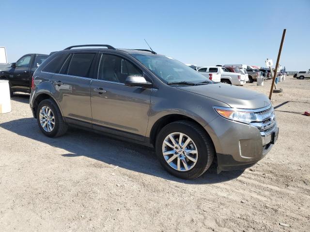 2FMDK3KC0DBE07126 - 2013 FORD EDGE LIMITED GRAY photo 4