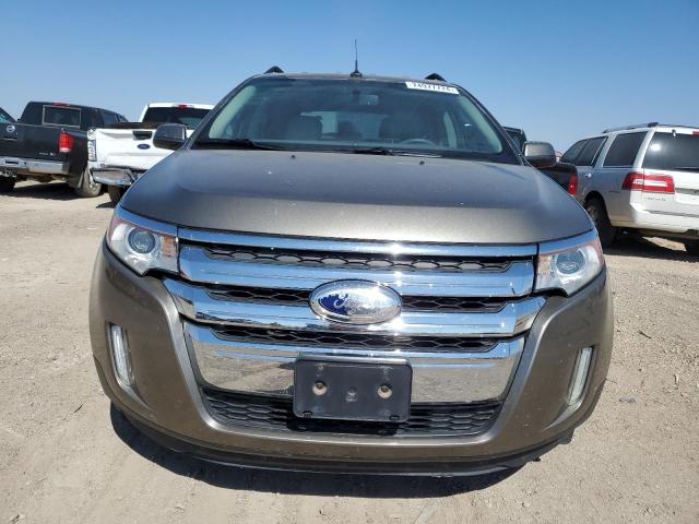 2FMDK3KC0DBE07126 - 2013 FORD EDGE LIMITED GRAY photo 5