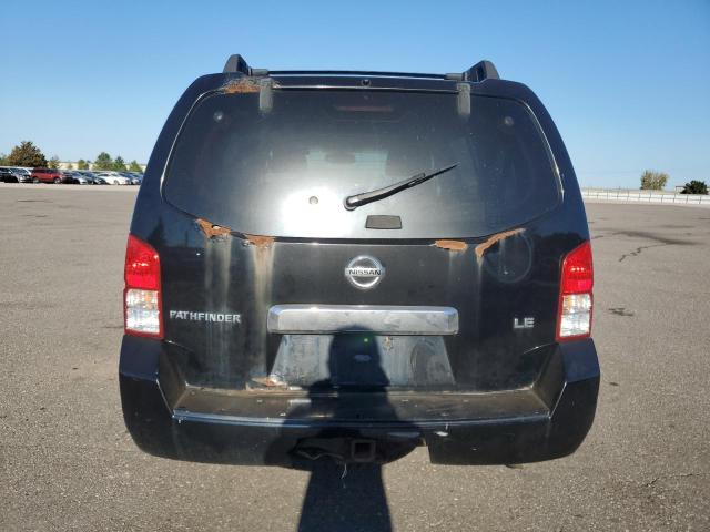 5N1AR18W25C718062 - 2005 NISSAN PATHFINDER LE BLACK photo 6