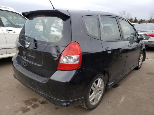 JHMGD37607S000592 - 2007 HONDA FIT S 黑色 照片 3