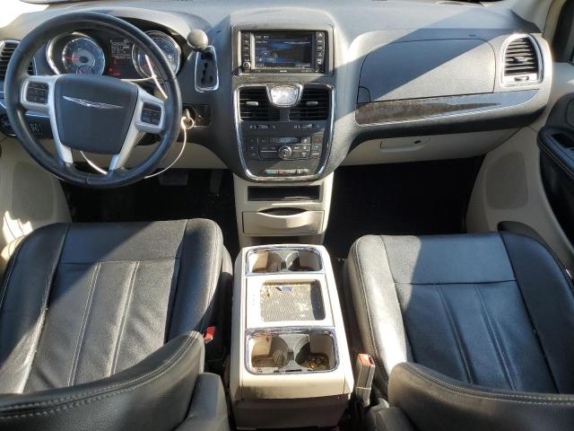 2C4RC1BG7ER212101 - 2014 CHRYSLER TOWN & COU TOURING SILVER photo 8