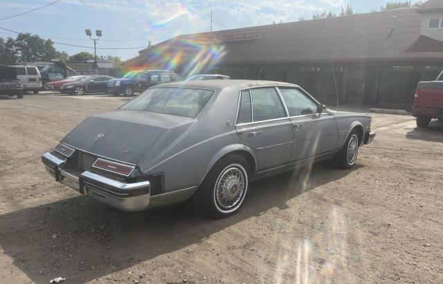 1G6AS6989CE694210 - 1982 CADILLAC SEVILLE BLUE photo 4