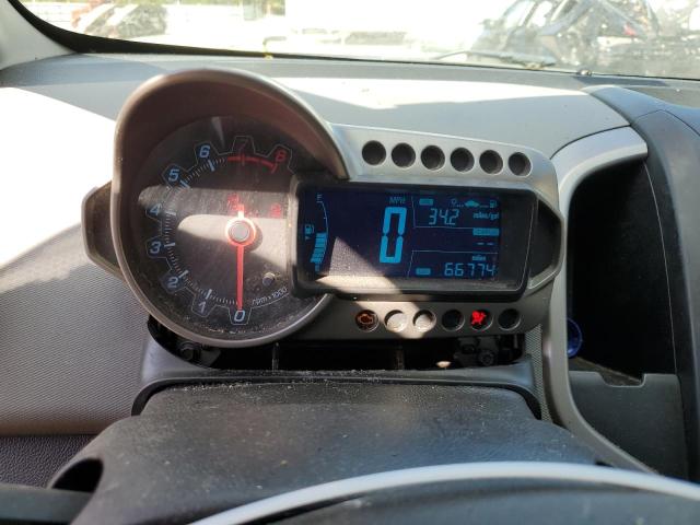 1G1JB6SH9E4234179 - 2014 CHEVROLET SONIC LS წითელი ფოტო 9