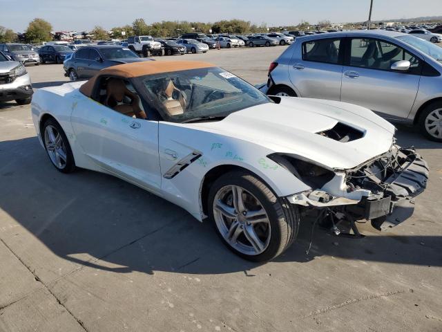 1G1YF3D77H5106107 - 2017 CHEVROLET CORVETTE STINGRAY 3LT WHITE photo 4