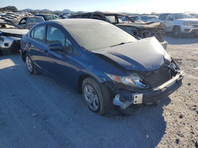 2HGFB2F5XFH519047 - 2015 HONDA CIVIC LX BLUE photo 4