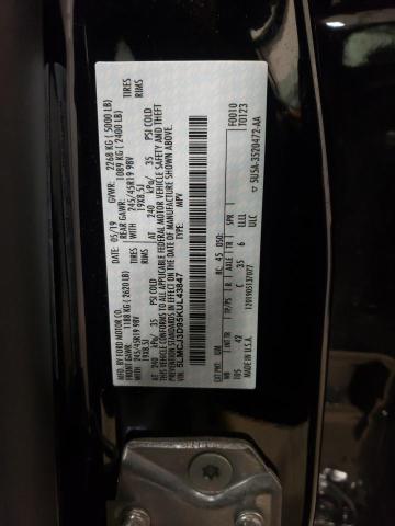 5LMCJ3D95KUL43847 - 2019 LINCOLN MKC RESERVE Qara foto 13