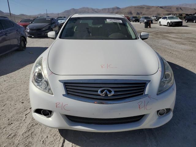 JN1CV6AP2BM509535 - 2011 INFINITI G37 BASE WHITE photo 5