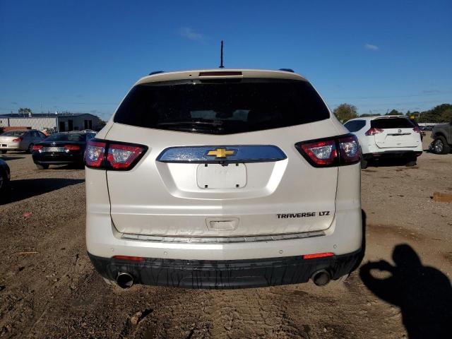 1GNKRJKD2EJ281733 - 2014 CHEVROLET TRAVERSE LTZ WHITE photo 6