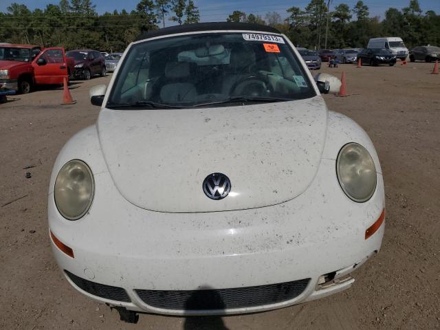 3VWFF31Y37M423061 - 2007 VOLKSWAGEN NEW BEETLE TRIPLE WHITE WHITE photo 5