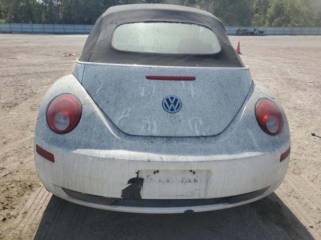 3VWFF31Y37M423061 - 2007 VOLKSWAGEN NEW BEETLE TRIPLE WHITE WHITE photo 6