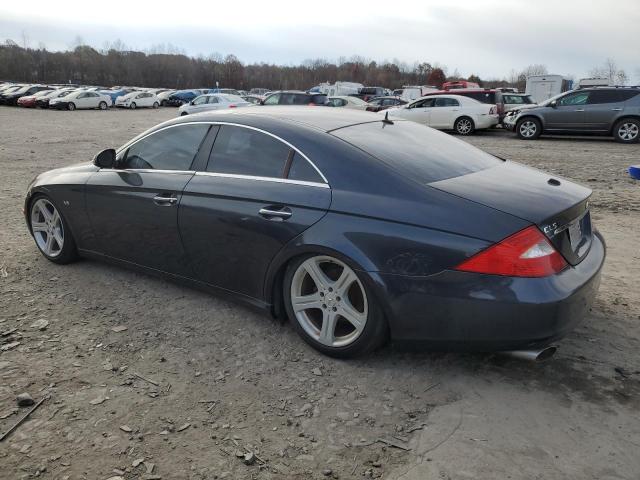 WDDDJ75X26A060240 - 2006 MERCEDES-BENZ CLS 500C BLUE photo 2