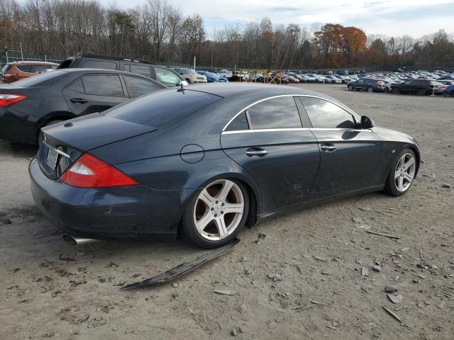 WDDDJ75X26A060240 - 2006 MERCEDES-BENZ CLS 500C BLUE photo 3