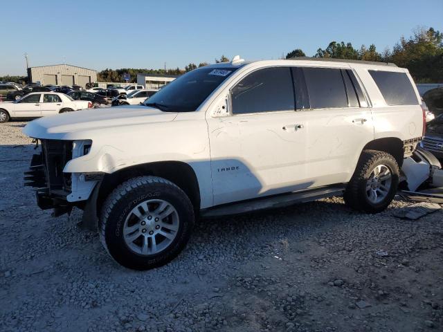 1GNSCBKC1KR177844 - 2019 CHEVROLET TAHOE C1500 LT WHITE photo 1