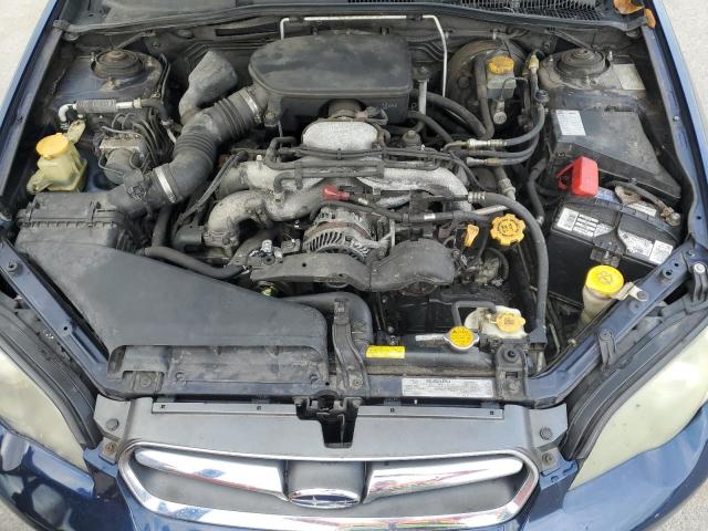 4S3BL616957207815 - 2005 SUBARU LEGACY 2.5I BLUE photo 11