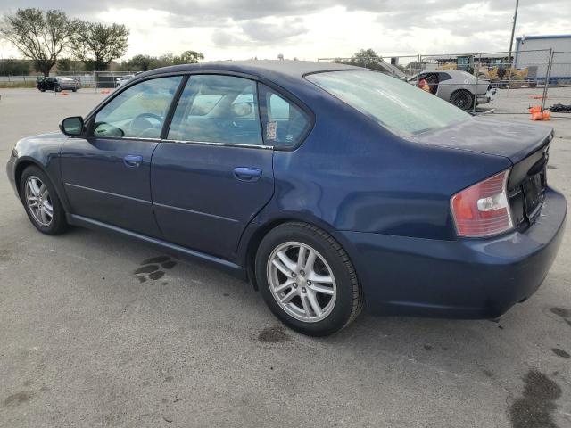 4S3BL616957207815 - 2005 SUBARU LEGACY 2.5I BLUE photo 2