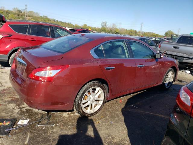 1N4AA5AP0AC861730 - 2010 NISSAN MAXIMA S BURGUNDY photo 3