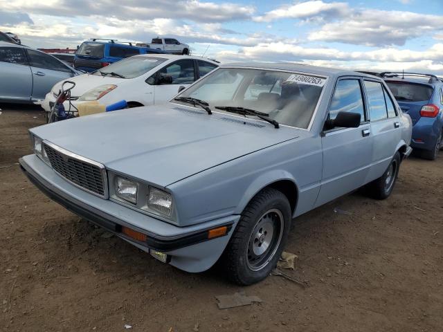 ZAMBL1108GB323419 - 1986 MASERATI 425 SILVER photo 1