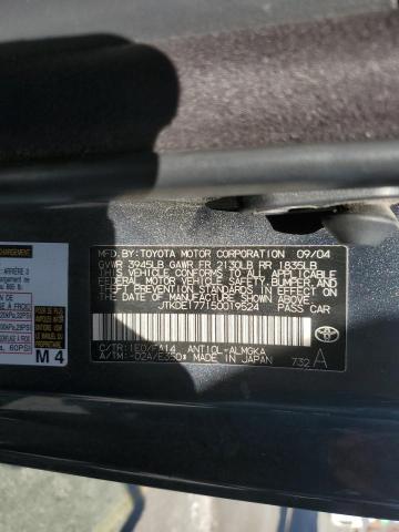 JTKDE177150019524 - 2005 TOYOTA SCION TC 灰色 照片 12