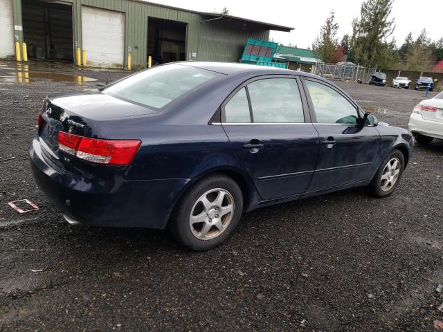 5NPEU46F86H149667 - 2006 HYUNDAI SONATA GLS BLUE photo 3