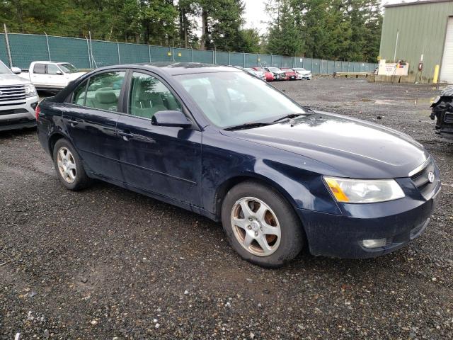 5NPEU46F86H149667 - 2006 HYUNDAI SONATA GLS BLUE photo 4