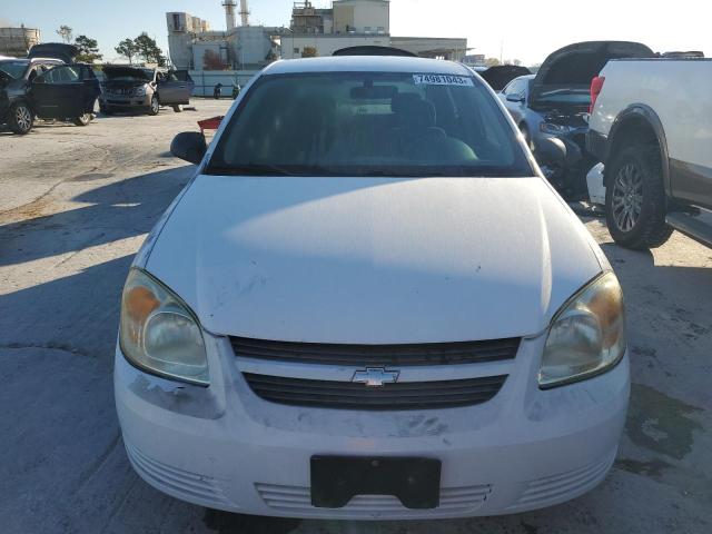 1G1AK55F477156853 - 2007 CHEVROLET COBALT LS WHITE photo 5